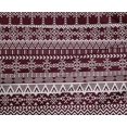 thumbnail image 4 of oneOone Polyester Lycra Maroon Fabric Aztec Tribal Fabric For Sewing Printed Craft Fabric By The Yard 56 Inch Wide, 4 of 4