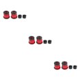 thumbnail image 2 of Decodeary Skateboard Rebuild Kit Bushings Washers for Pivot Cups for 2 Trucks 3.25in Red 5 Inch 3Set, 2 of 6