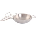 thumbnail image 2 of Verka Tri-Ply Karahi (Wok) with Lid, 24cm, 2 of 3