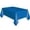 Blue, variant on Large Plastic Rectangle Table Cover Cloth Wipe Clean Disposable 6ft x 4.5ft Party Tablecloth in Black White Blue Red Sky Blue