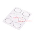 thumbnail image 1 of Pad 20 Pcs Ensemble de Tampons Silencieux pour Instruments de Percussion Accessoires Transparents, 1 of 5