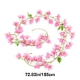 thumbnail image 3 of XYAIYT Simulation Spring Flower Wall Hanging,72.83in Artificial Orchid Vines for Indoor Living Room Decor,Rattan Decorative Hanging for Weddings,Events Home Styling(Pink), 3 of 6