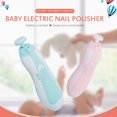 thumbnail image 4 of WIFKLSIIPG Baby Nail Sharpener Scratch Electric Nail Clipper Set for Children Nail Tools Baby Nail Trimmer File with Light Electric Nail Kit for Toddler, 4 of 8