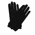 thumbnail image 1 of Black Womens Gloves Solid Color Elastic Cycling Sun Protection Thin Style For Dance Practice Sports Outdoor Activity Protection Handwear Free Size, 1 of 2