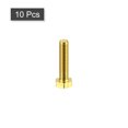 thumbnail image 3 of Unique Bargains Brass Hex Bolts, M6x25mm 10 Pack Fully Thread Grade 4.8 Machine Screws, 3 of 4