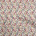 thumbnail image 1 of oneOone Cotton Flex Pink Fabric Abstract Sewing Material Print Fabric By The Yard 40 Inch Wide, 1 of 4