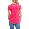 thumbnail image 2 of Jordache Women's Burnout Tee, 2 of 3