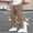01 Khaki, variant on Weiqiqre Work Pants for Men Casual Cargo Pants Joggers Elastic Waist Stretch Drawstring Relaxed Fit Hiking Trousers with Multi Pockets