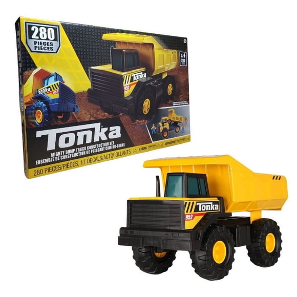 TK3524-01 - TONKA MIGHTY DUMP TRUCK CONSTRUC SET 280PCS/SET