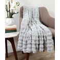 thumbnail image 4 of Swift Home Luxury Faux Fur Throw, 4 of 4