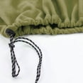 thumbnail image 4 of Soft Fleece Sleeping Bag Liner Business Backpacking Thermal Camping Weather Sleeping Blanket Dark Green, 4 of 9