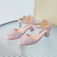thumbnail image 2 of Baby Girl Childrens Rhinestone Decoration Princess Shoes Casual Buckle Sandals, 2 of 5