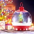 thumbnail image 4 of Costway 68 Inch Musical Christmas Street Lamp with Sound-Activated Snow Globe Lantern, 4 of 9