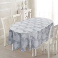 thumbnail image 3 of Oval Grey Tablecloth 54x72in for Oval Table Waterproof Table Cloths for Dining Room Indoor Outdoor Table Cloth, 3 of 5
