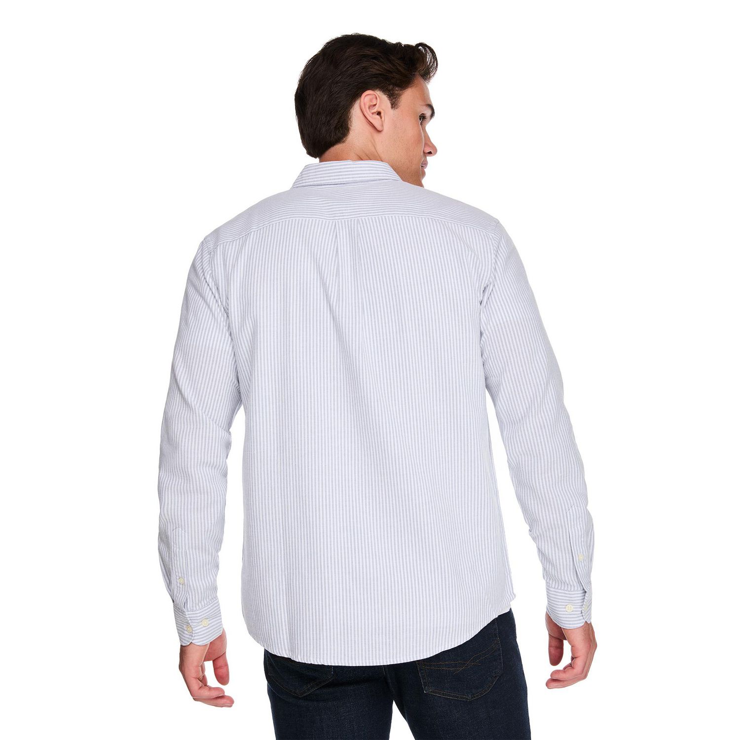 George Men's Long-Sleeve Button-Down Shirt