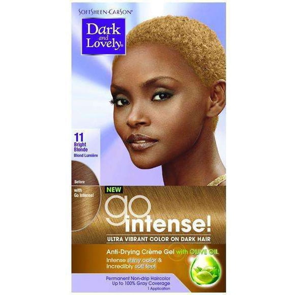 Dark & Lovely Go Intense Coloration pour Cheveux - #11 Blond Vif