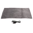 thumbnail image 3 of Heated Pad, Electric Heating Pad Soft Comfortable Dark Gray 19x11in  For Bed, 3 of 8