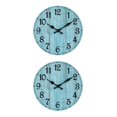 thumbnail image 4 of mmirethe Unique Style Round Wall Clock Timeless For Any Space Durable Construction Decorative Wall Clock As Shown type 1 2Set, 4 of 6