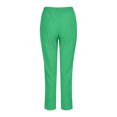 thumbnail image 3 of Timegard Womens Plus Size Pants Elastic Waisted Solid Color Lightweight Pants Lounge Trousers Pockets, 3 of 4