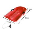 thumbnail image 3 of Snowboard Toboggan Grass Sliding Snow Sledge Wear Resistant Snow Scooter Balance Red, 3 of 8