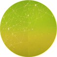 thumbnail image 1 of Ahgly Company Machine Washable Indoor Round Transitional Pistachio Green Area Rugs, 4' Round, 1 of 7