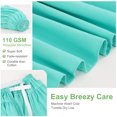 thumbnail image 3 of Unique Bargains Polyester Bed Skirt Durable 16 Inch Drop Easy Fit Wrinkle, Elastic Dust Ruffles Bedskirts, 3 of 8