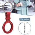 thumbnail image 1 of Étui en Métal avec Porte-Clés Résistant aux Rayures Étui Protecteur Portable Compatible avec AirTags Traqueur Bluetooth Housse de Protection, 1 of 10