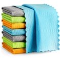 thumbnail image 1 of AIDEA Microfiber Glass Cleaning Cloth, 8PK, Premium Microfiber Glass and Window Cleaner, Lint Free Magic Cleaning Cloths for Glass, Windows, Windshields, Mirrors, Stainless Steel, 12"x12", 1 of 1