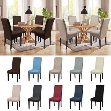 10 Pcs Housse de Dossier de Chaise Élastique à Motif Floral Noire, 10 Pcs Housse de Dossier de Chaise pour Hôtel Mariage Banquet Décoration, Noir, 10 Ensembles de Housses de Dossier de Chaise, par Meiiso