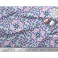 thumbnail image 1 of Soimoi polyester Crepe Fabric Floral & Damask Patchwork Fabric Prints By Yard 52 Inch Wide, 1 of 3