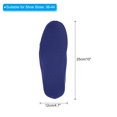 thumbnail image 2 of Unique Bargains Couvre-Chaussures, 5 Paires Réutilisables Antidérapants pour Intérieur, Bleu Marine, 2 of 6