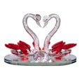 thumbnail image 4 of Crystal Swan Ornament Home Decoration Crafts Crystal Decoration Living Room, 4 of 5