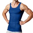 thumbnail image 1 of Mens Compression Shirt Slimming Body Vest Workout Tank Tops Abs Abdomen Undershirts, 1 of 4