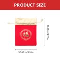 thumbnail image 2 of 10Pcs Chinese Style Lint Bag Candy Wrapping Bag Festival Gift Packaging Bag, 2 of 9