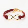 thumbnail image 1 of kurtrusly Bracelet en Cuir Symbole de l'Infini Tendance pour Femmes Bracelet Multicouche, 1 of 2