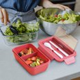 thumbnail image 4 of fheaev Children's Lunch Box Water Cup Set Sealed Leak-Proof Compartment Lunch Box Lunch, 4 of 6