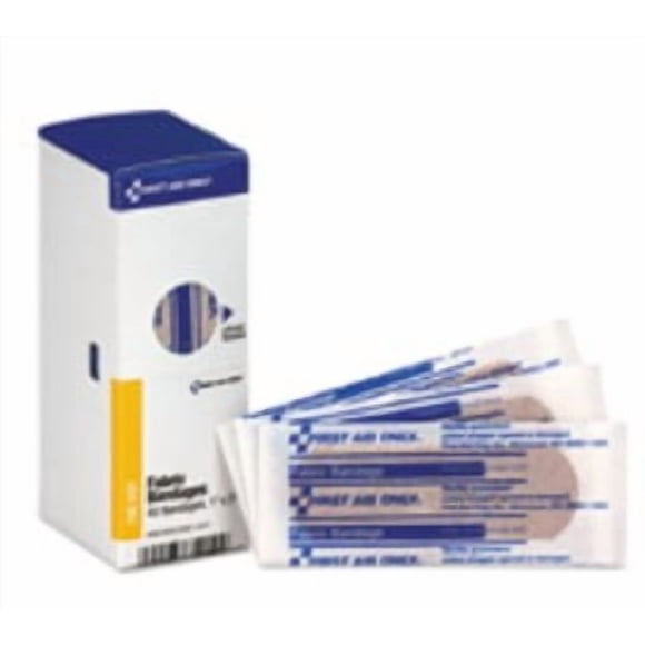 First Aid Only FAE3101 1 x 3 in. Smart Compliance Refill Fabric Bandages