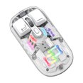 thumbnail image 1 of Souris Souris Sans Fil Transparente Souris Sans Fil 2.4G/Bluetooth 5.0 Connexion 2 Modes Type-C Souris Rechargeable Standard Éclairage RVB Magnétique Souris Usb Sans Fil, 1 of 7