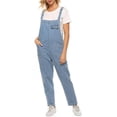 thumbnail image 5 of Timegard Overalls for Women Plus Size Loose Denim Jumpsuit Stretch Classic Jean Rompers with Pockets, 5 of 5