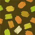 thumbnail image 1 of Ahgly Company Tapis d'Intérieur Lavable à la Machine, Carré, Transitionnel, Brun, Tapis de Zone, 4 Pieds Carré, 1 of 7