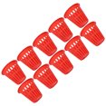 thumbnail image 3 of Plant Mesh Cup, 10PCS Plastic Planting Basket  For Hydroponic For Garden Red, 3 of 8