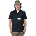 thumbnail image 2 of Dickies Chemise de Travail à Manches Courtes pour Homme, P, Bleu Pâle, 2 of 9