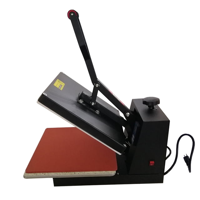 INTBUYING Manual 15INx15IN Flat Heat Press Machine T-Shirt Press Sublimation Transfer