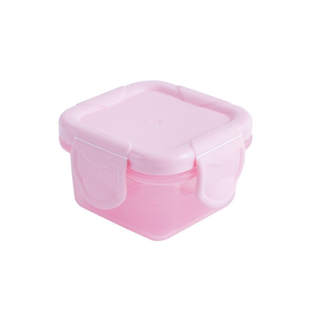 Plastic Food Storage Containers with Lids Small Airtight Containers Square School Lunch Containers for Children Leftover Food Containers Kitchen Organization Refrigerator Storage Freezer Storage
