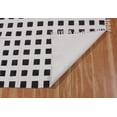 thumbnail image 4 of Casavani Pure Cotton Entrance Hall Area Rug, Black 8x8 ft, 4 of 6