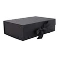 thumbnail image 2 of Gift Box with Ribbon Reusable, Proposal Gift Boxes, with Lids Gift Packaging Box for Wedding Cupcake Boxes Engagement Party Bridemaid Gifts Black, 2 of 8