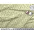 thumbnail image 3 of Soimoi Moss Georgette Fabric Leaves & Floral Artistic Print Sewing Fabric Yard 42 Inch Wide, 3 of 4