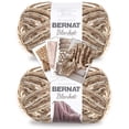 thumbnail image 1 of Bernat Blanket Yarn - Big Ball (10.5 oz) - 2 Pack with Patterns (Sonoma), 1 of 4