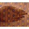 thumbnail image 4 of oneOone Viscose Chiffon Fabric Stripe & Geometric Ikat Decor Fabric Printed BTY 42 Inch Wide, 4 of 4