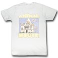 thumbnail image 1 of Animal House Cartoon White Adult T-Shirt, 1 of 1